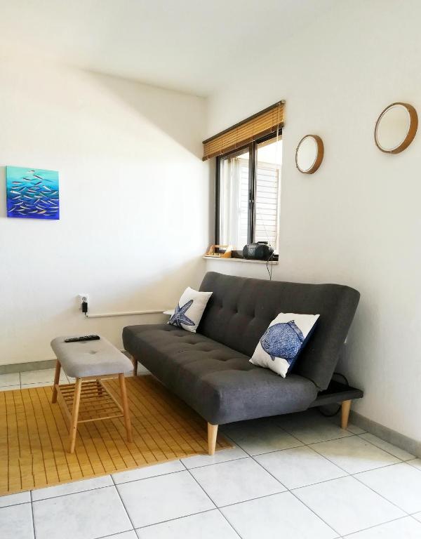 Posedenie v ubytovaní Two bedroom seaside home in quiet village