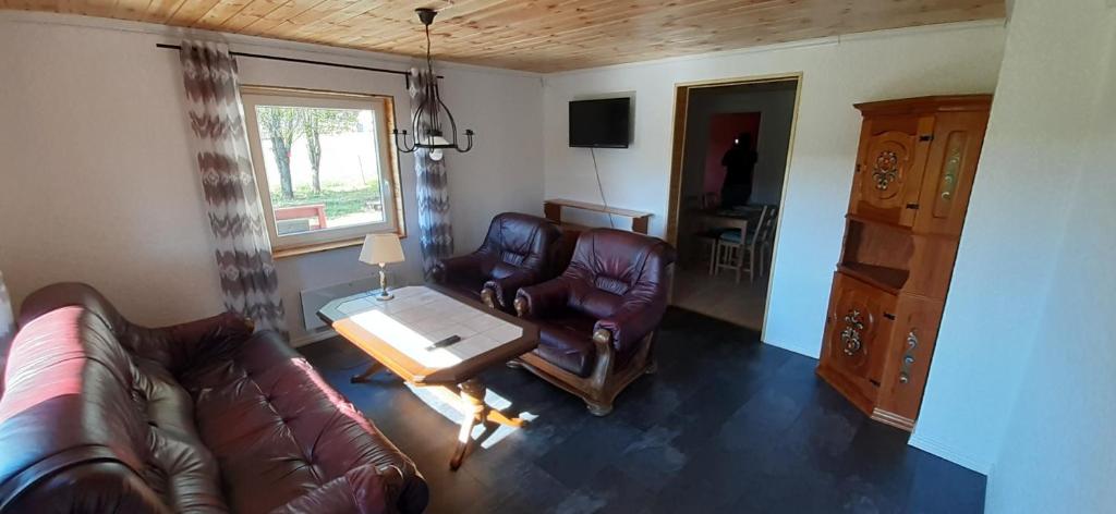 Posezení v ubytování Home Bjornbyn 130