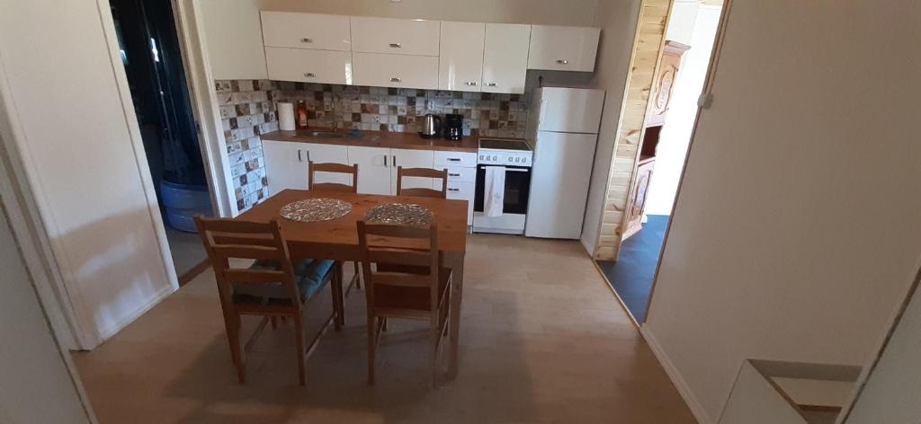 Kuchyň nebo kuchyňský kout v ubytování Home Bjornbyn 130