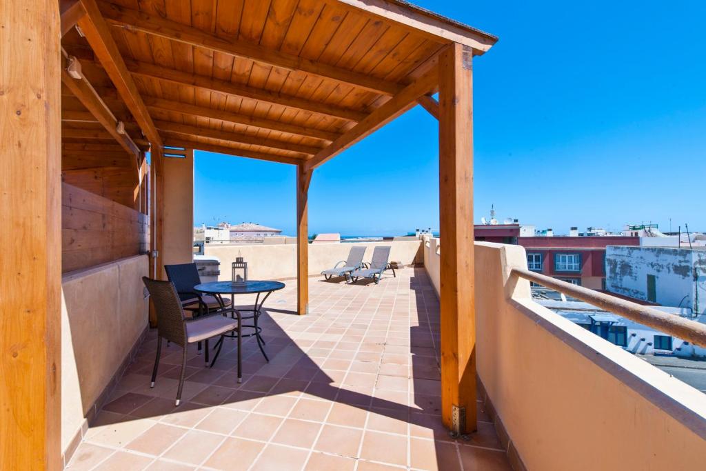 A balcony or terrace at Casa Oliva