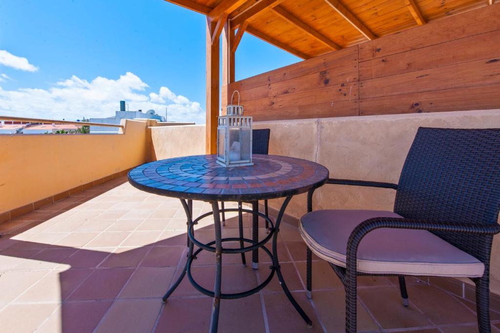 A balcony or terrace at Casa Oliva