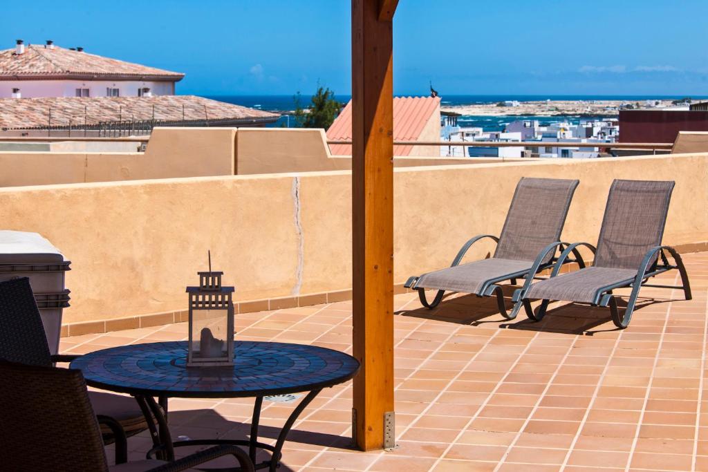 A balcony or terrace at Casa Oliva