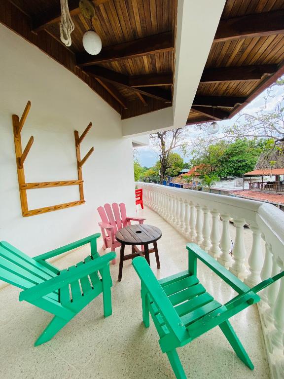 Balkón nebo terasa v ubytování Hotel Mar Rey