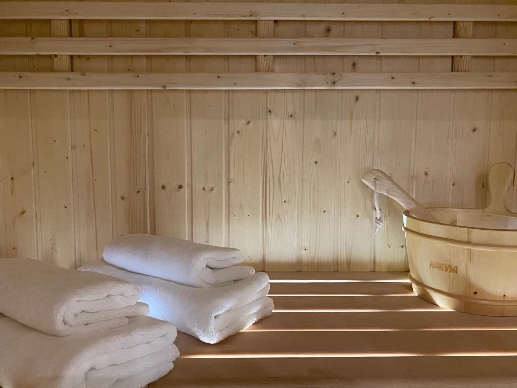 Family & Business Sauna Apartments No 6 Leśny nad Zalewem Cedzyna - 1 Bedroom with Private Sauna, Terrace, Parking, Catering Options - 3