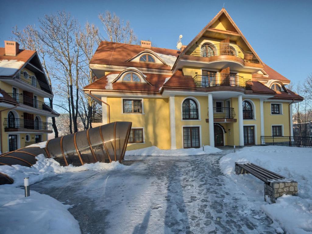 Budova, v ktorej sa apartmán nachádza