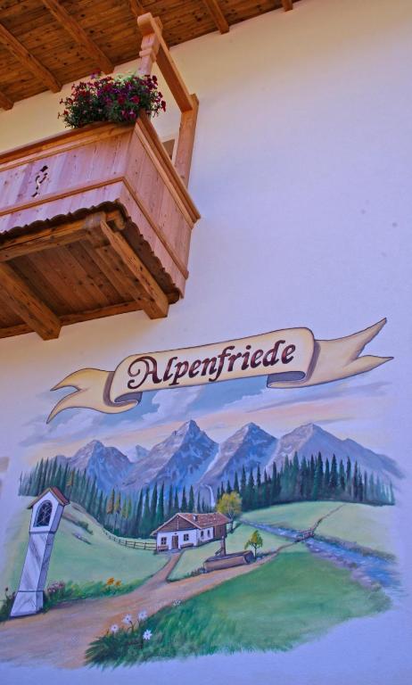 Certifikát, hodnocení, plakát nebo jiný dokument vystavený v ubytování Haus Alpenfriede