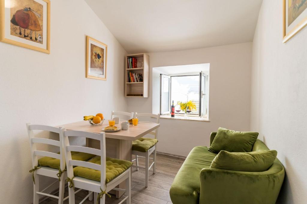Posezení v ubytování Apartment Mo-Mo