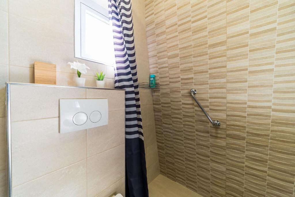 Koupelna v ubytování Apartment Mo-Mo