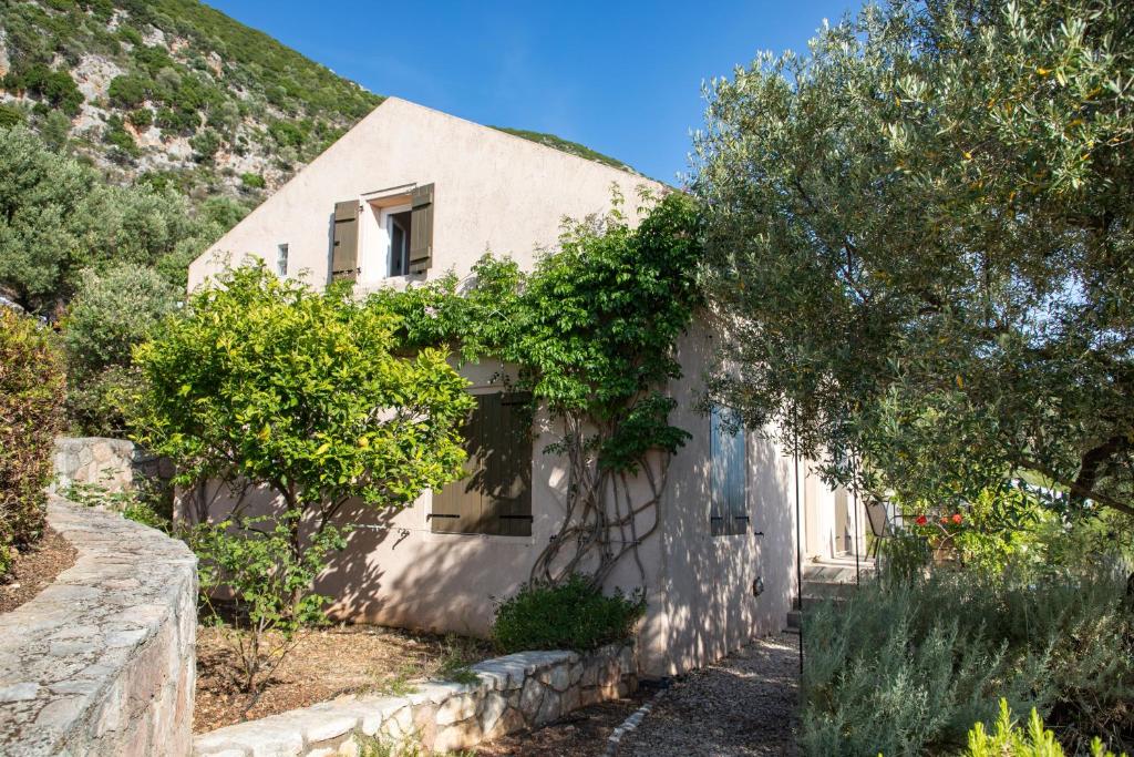 Zahrada ubytování Lefki Villas