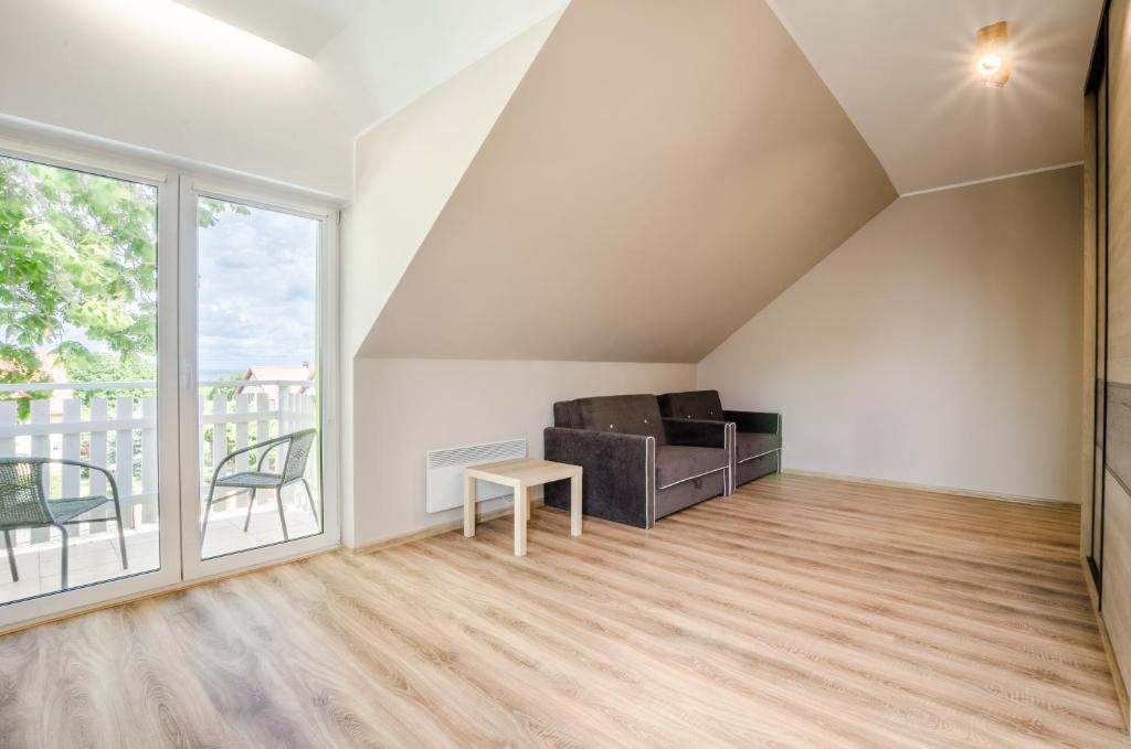 Posezení v ubytování Villa Bryza