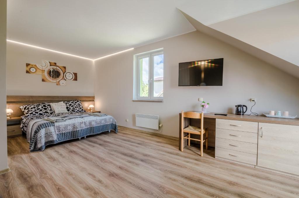 Postel nebo postele na pokoji v ubytování Villa Bryza