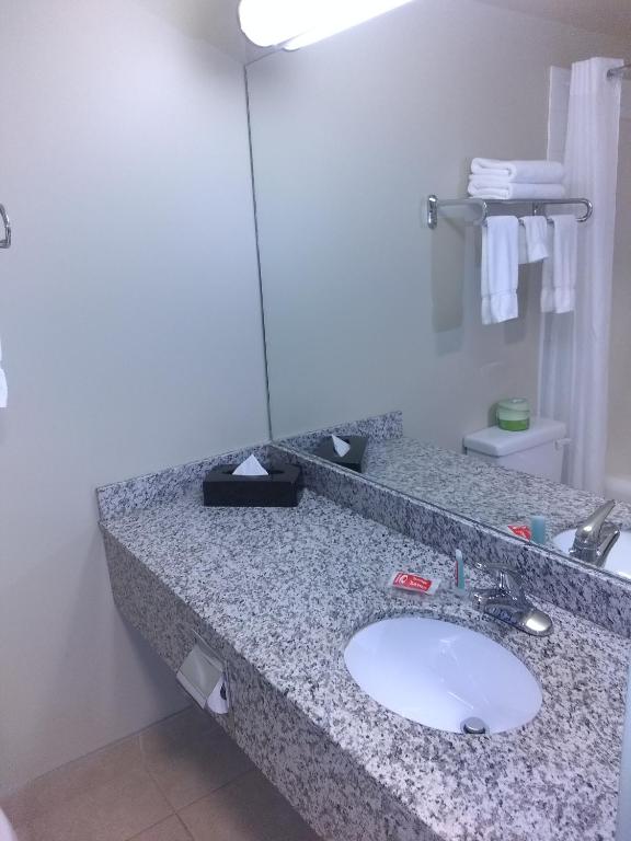 Koupelna v ubytování Econo Lodge