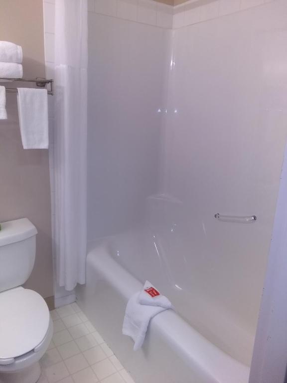 Koupelna v ubytování Econo Lodge