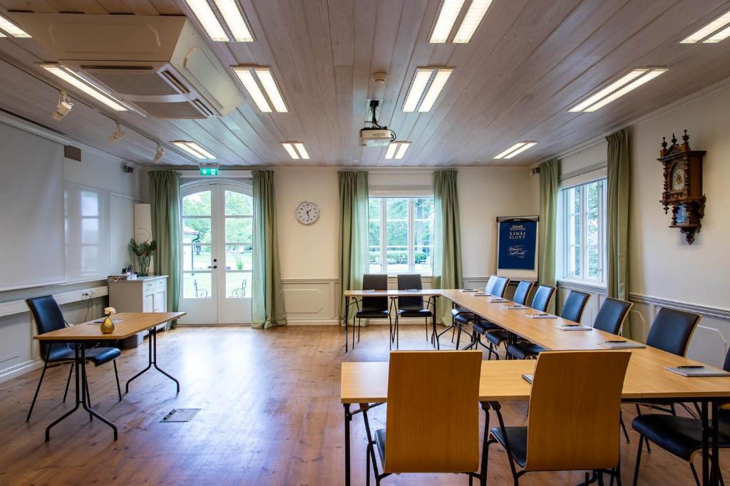 Konferenční prostory v ubytování Rånäs Slott
