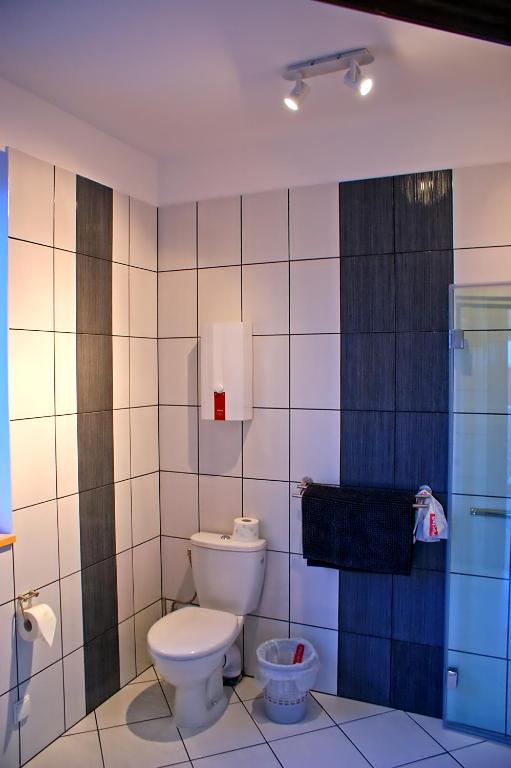 Koupelna v ubytování Villa Bryza
