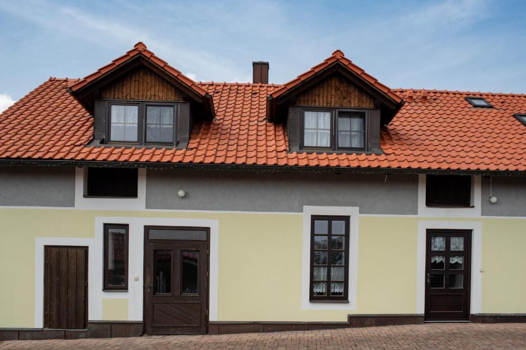 Budova, kde se penzion nachází