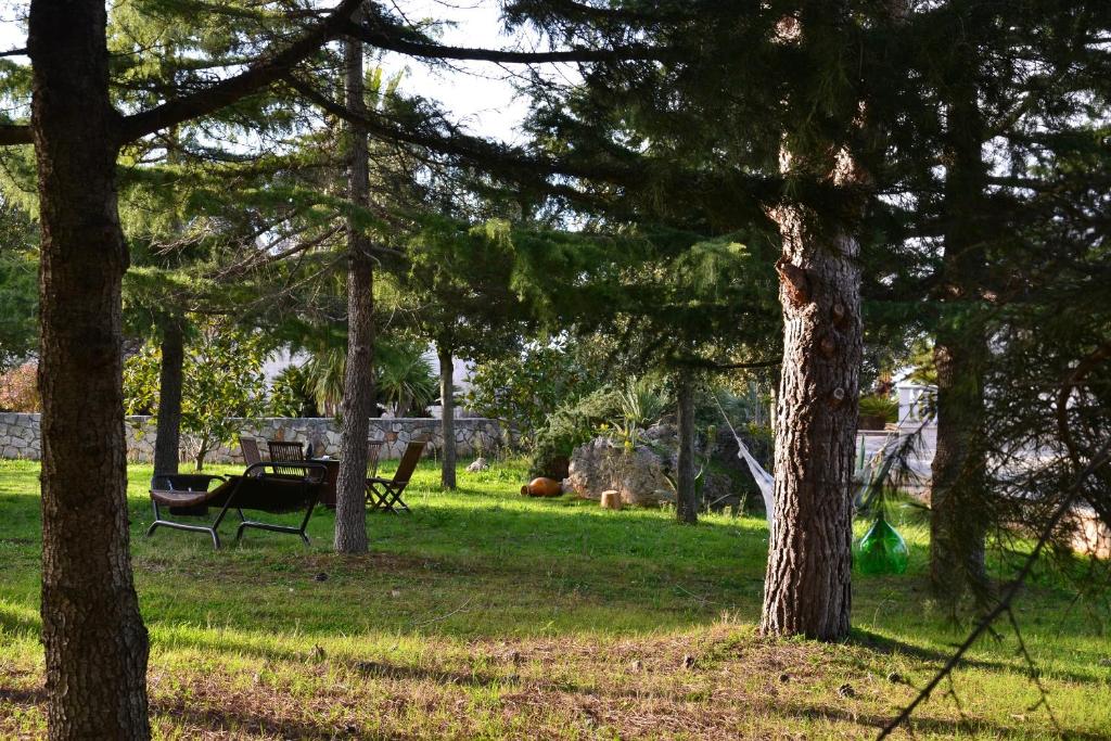 Ogród w obiekcie I Tre Coni - Villaggio di Mary