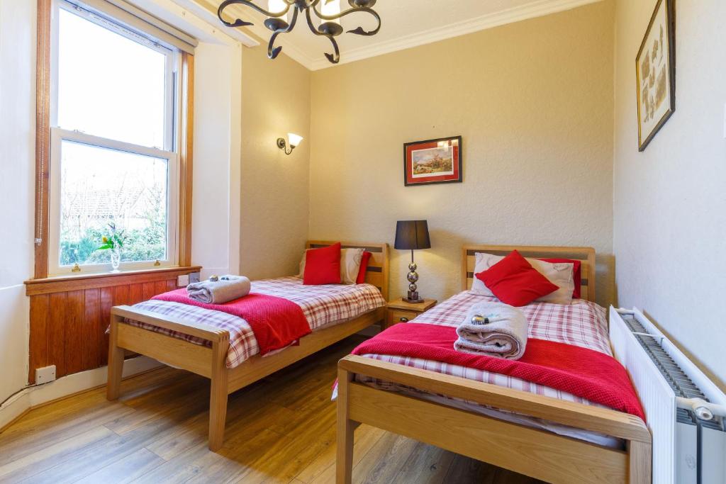 Postel nebo postele na pokoji v ubytování Castle Walk Bed & Breakfast