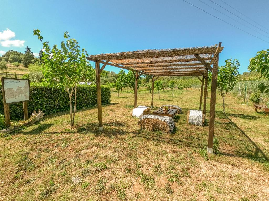 Сад в Bed & Bike Casa dei Papi