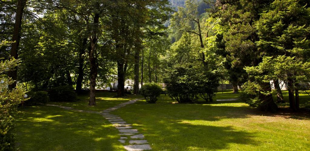 Zahrada ubytování Hotel Le Prese
