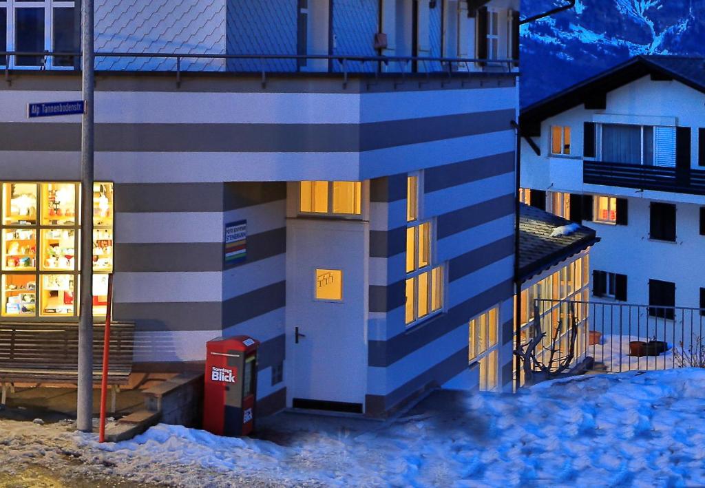 Budova, kde se apartmán nachází