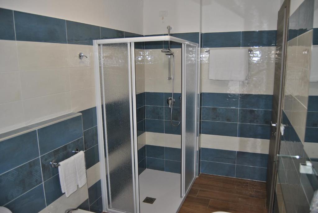 Koupelna v ubytování Hotel Villa Mon Toc