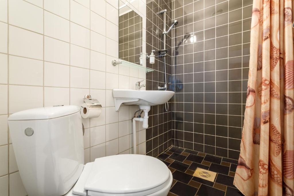 Koupelna v ubytování Kapten Krantz Guesthouse