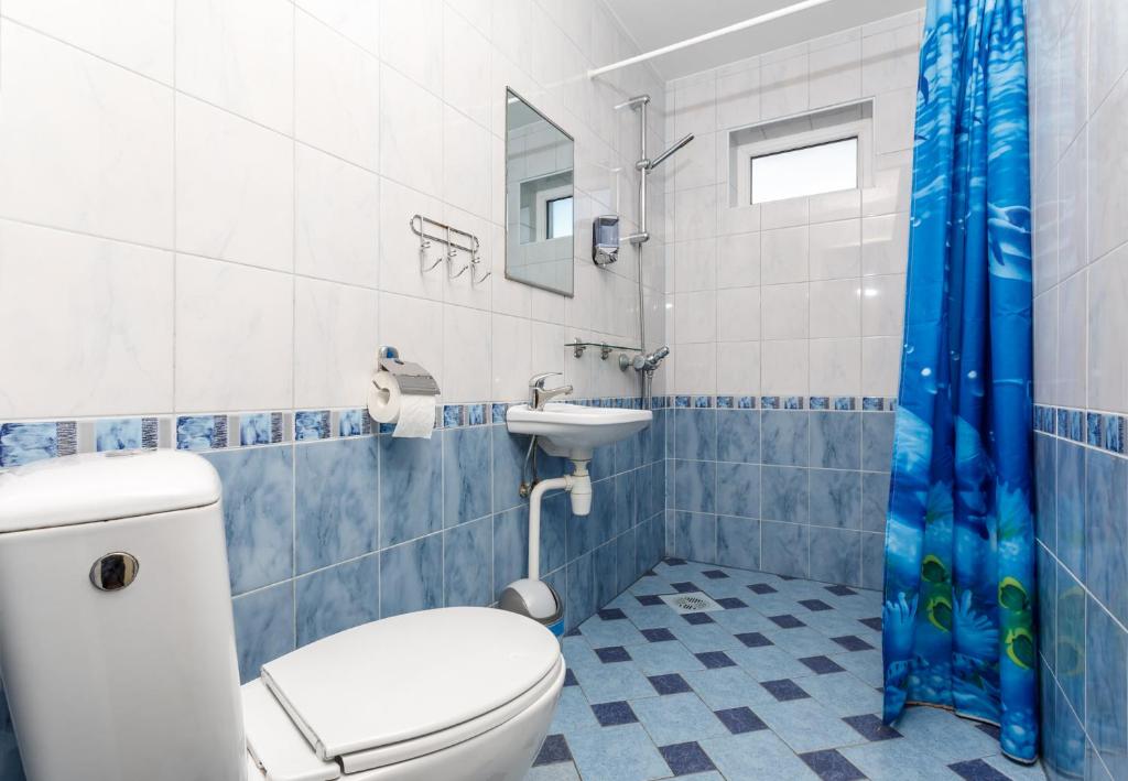 Koupelna v ubytování Kapten Krantz Guesthouse