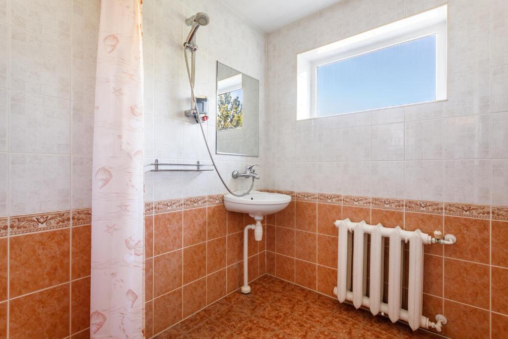 Koupelna v ubytování Kapten Krantz Guesthouse