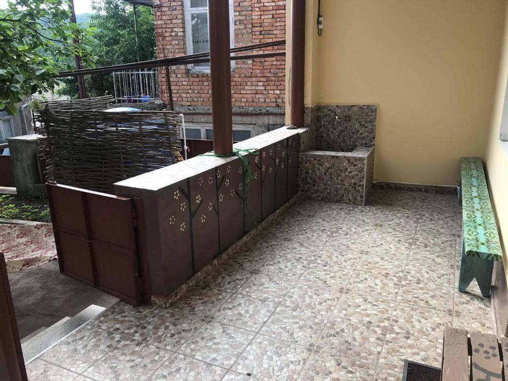 Balkón nebo terasa v ubytování Shmagdas House Sighnaghi შმაგდას სახლი სიღნაღში