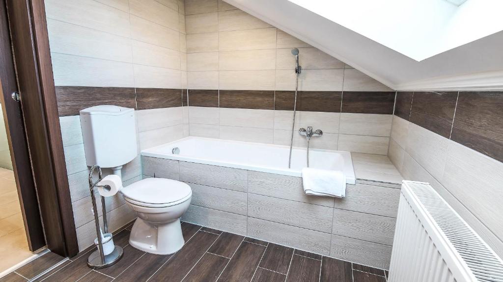 Kúpeľňa v ubytovaní White Apartman Siófok 2