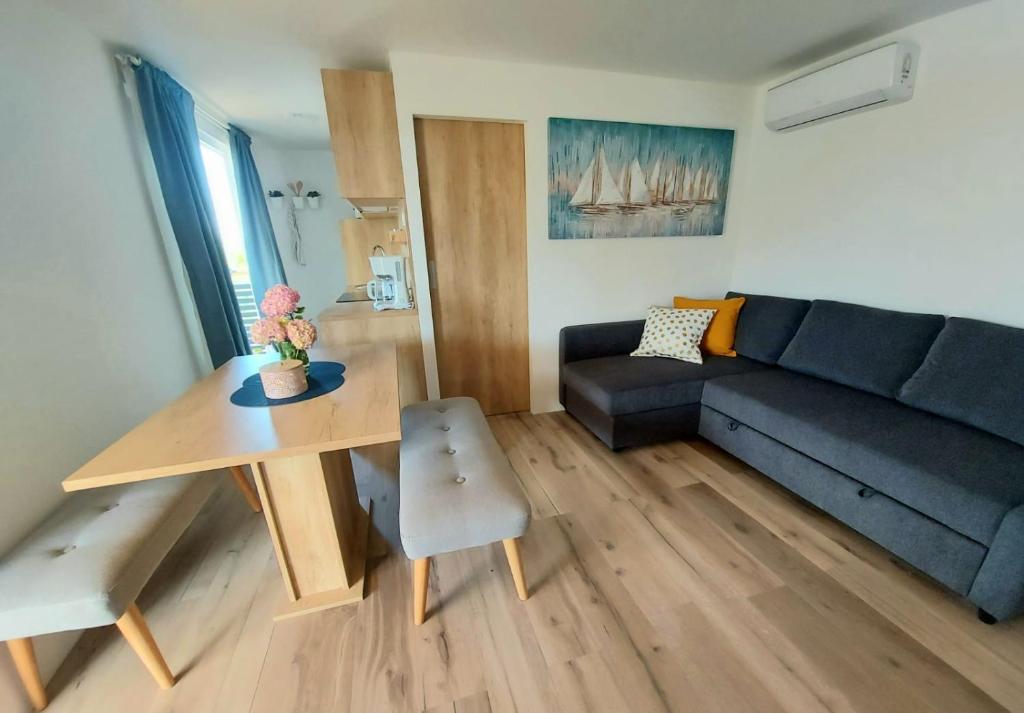Posezení v ubytování Mobile homes Charly