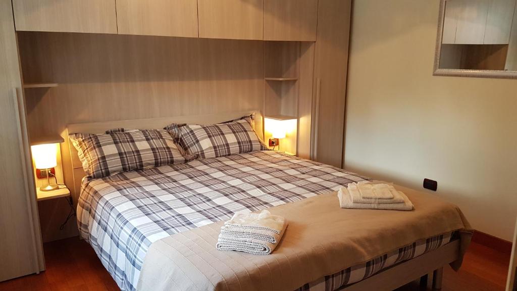 Postel nebo postele na pokoji v ubytování Asso Bed & Breakfast