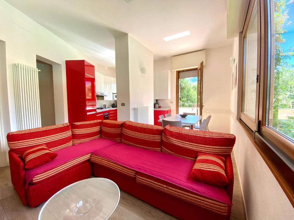 Posezení v ubytování Vittoria Residence