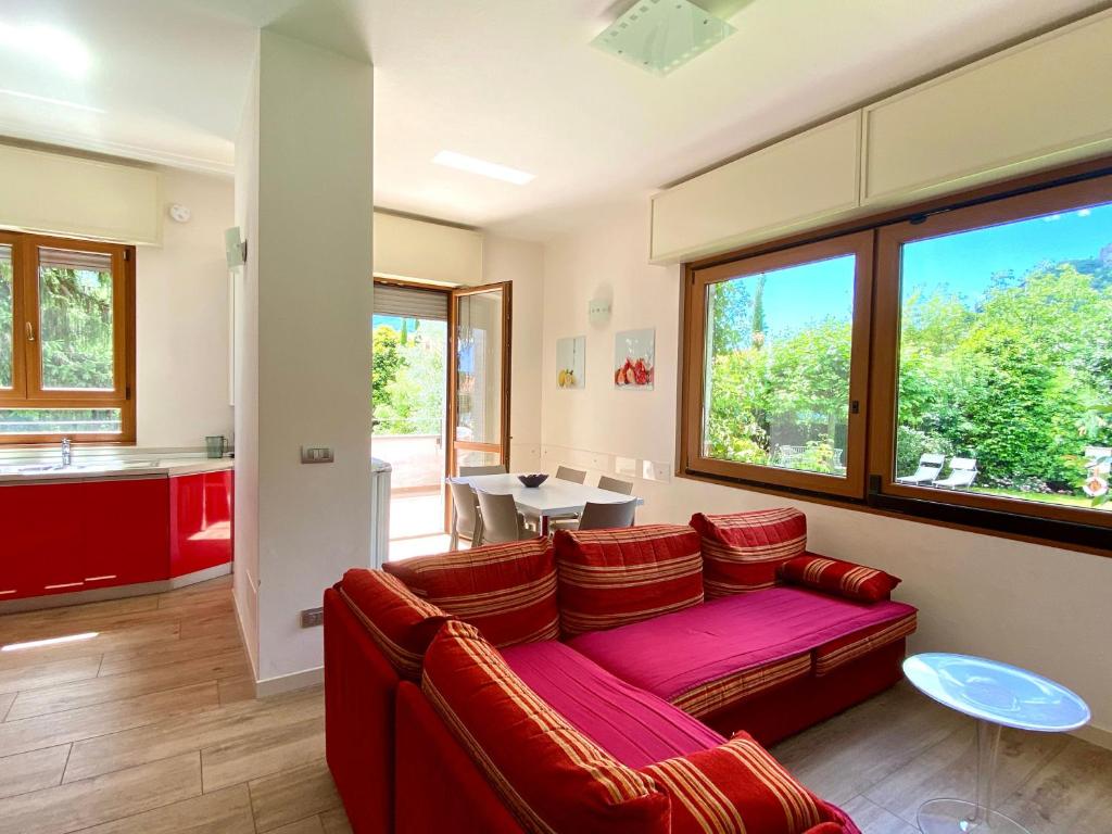 Posezení v ubytování Vittoria Residence