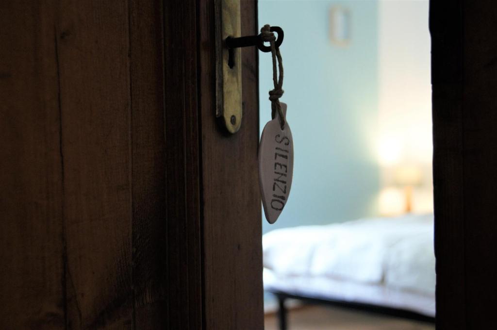 Postel nebo postele na pokoji v ubytování Giulio Mountain B&B