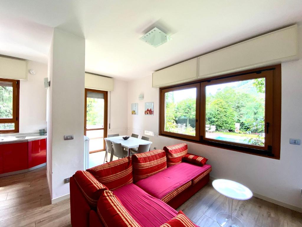 Posezení v ubytování Vittoria Residence