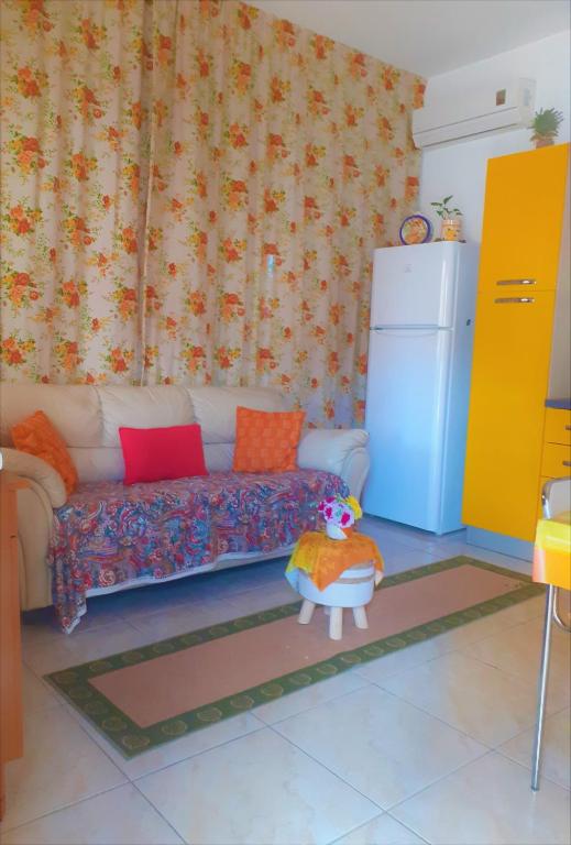 Kuchyň nebo kuchyňský kout v ubytování Case per vacanze La Fiaba