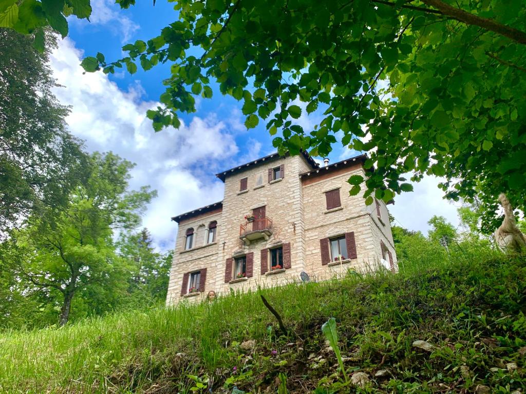 Budova, kde se bed and breakfast nachází