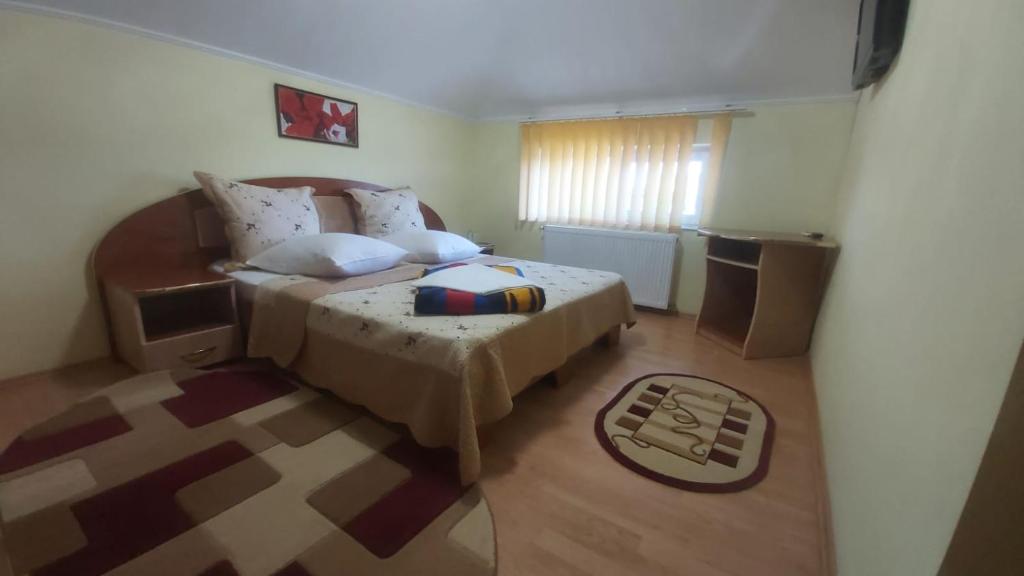 Postel nebo postele na pokoji v ubytování Ana si Alex