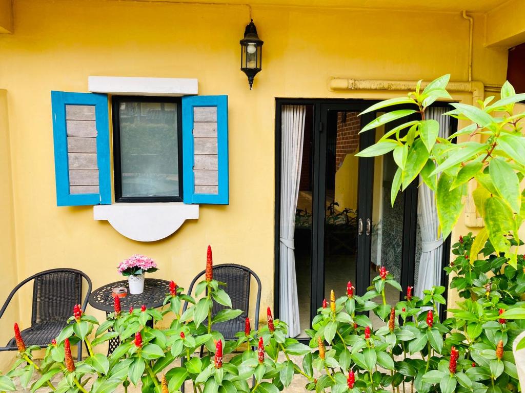 Zahrada ubytování Hotel Toscana Trat