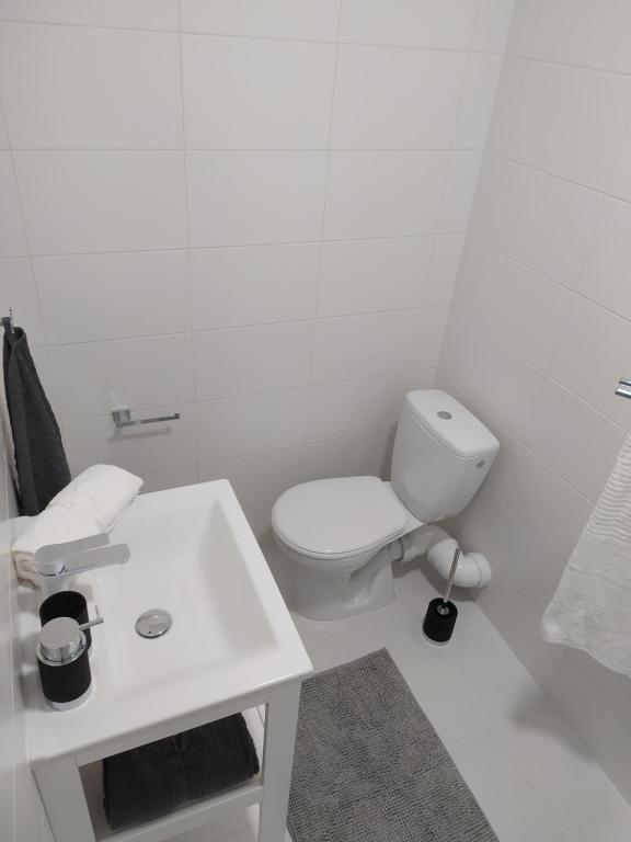Koupelna v ubytování Penzion Drnovec