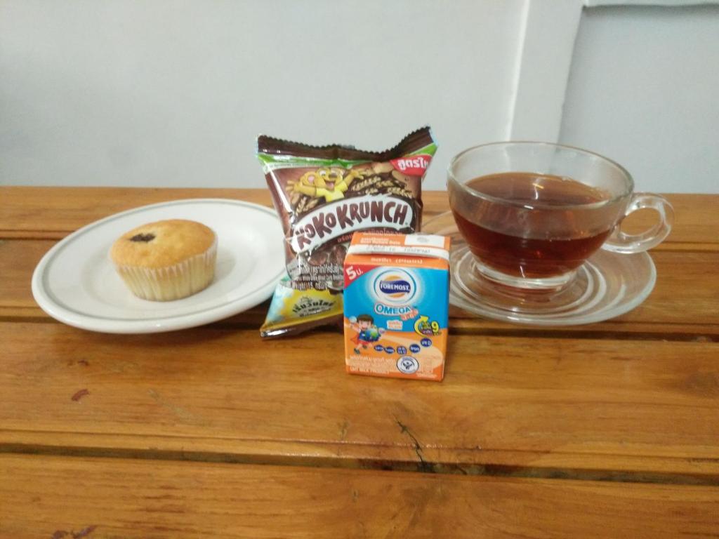 Jídlo v hostelu nebo okolí