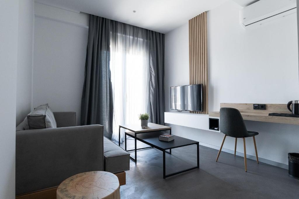 A seating area at White 9