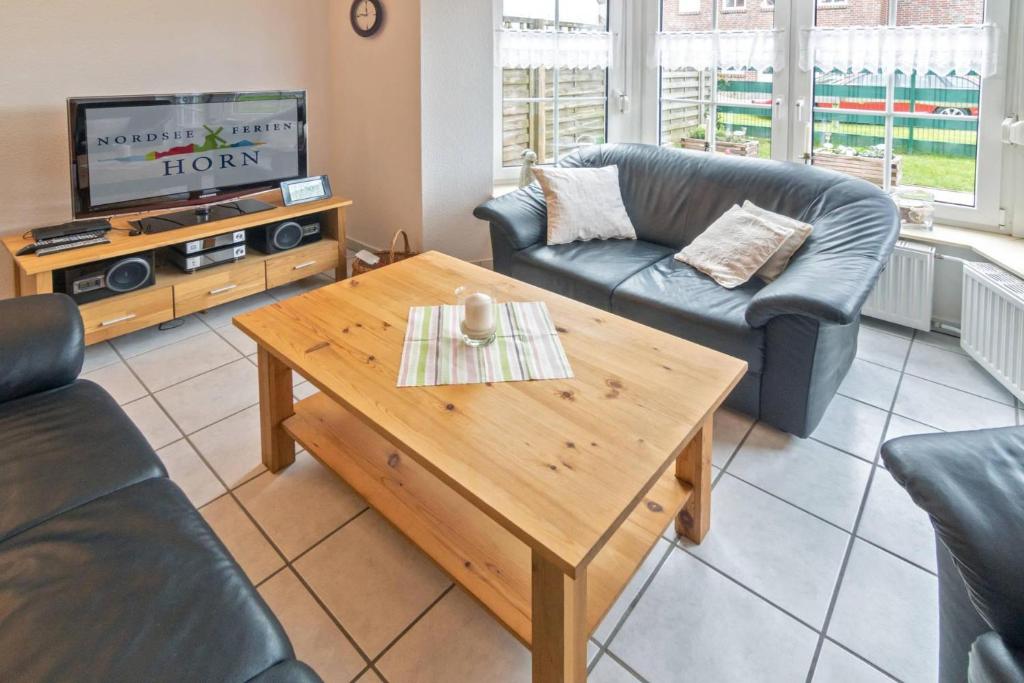 Posezení v ubytování Ferienhaus Antje