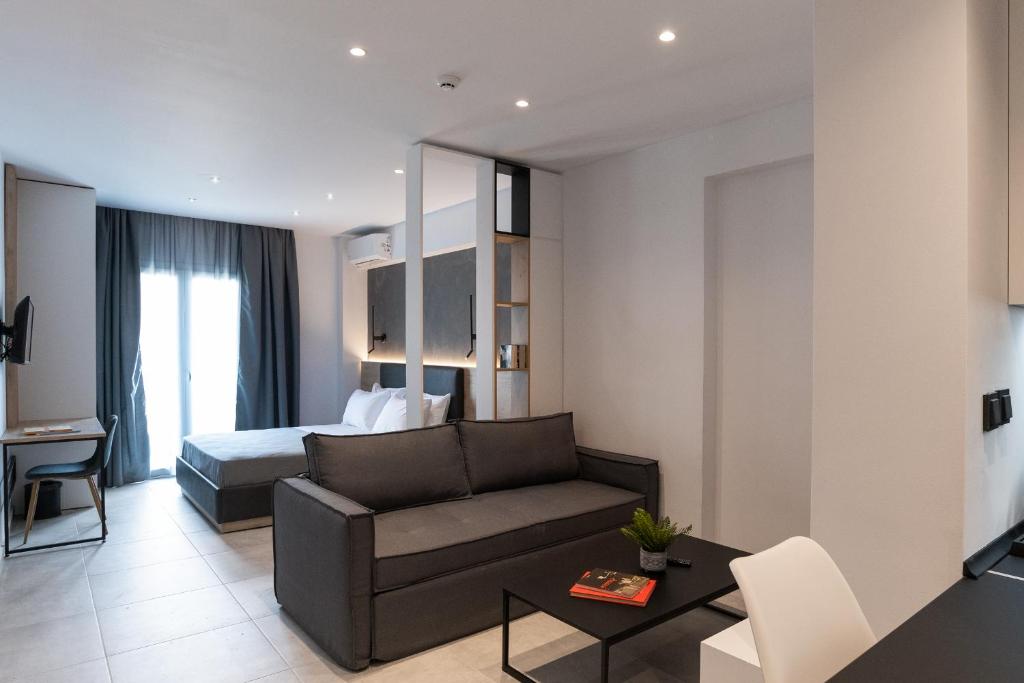 A seating area at White 9