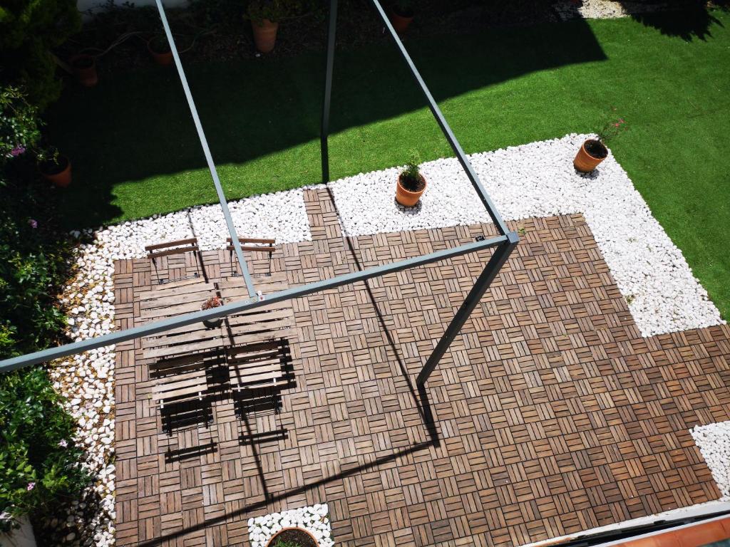 Zahrada ubytování Aracena Suites