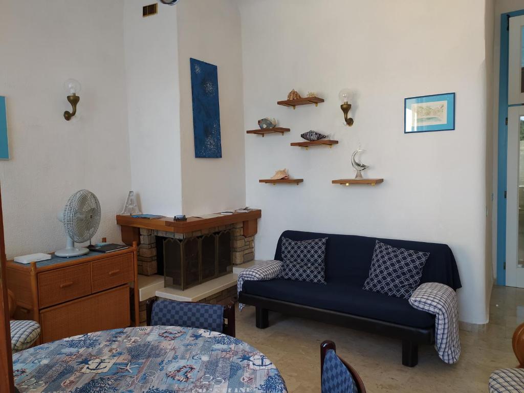 Posezení v ubytování Agretta Sea View Apartment
