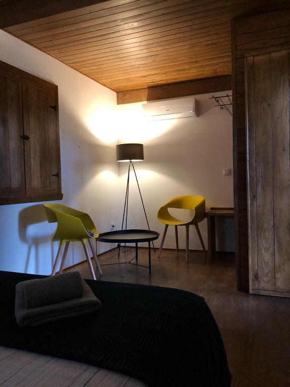 Posezení v ubytování Quinta do Ragal
