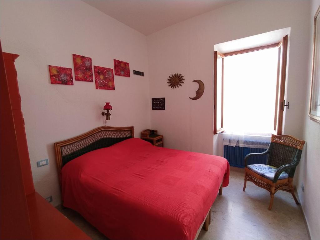 Postel nebo postele na pokoji v ubytování Agretta Sea View Apartment